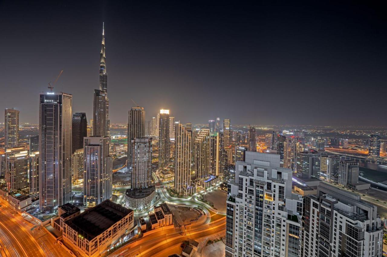 Paramount Midtown Deluxe 1 Bedroom Apartment With Full Burj-Khalifa View ドバイ エクステリア 写真